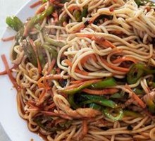 Scallion Egg Fried Noodles