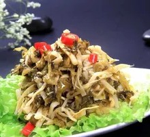 Preserved Vegetable and Bamboo Shoot Strips