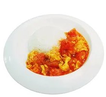 Tomato and Egg Rice Bowl