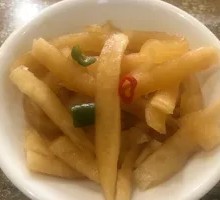 Homemade Spicy Radish Strips