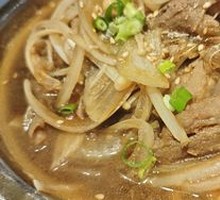 Beef with Enoki Mushrooms