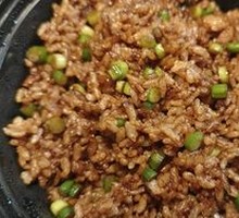 Garlic Shoots and Minced Pork Fried Rice