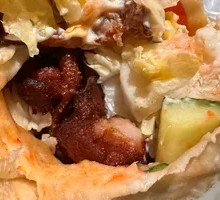 Double Cheese Turkey Noodle Wrap
