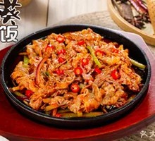 Spicy Squid on Hot Stone