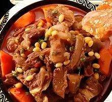 Tendon and Brain Hot Pot