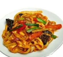 Stir-Fried Knife-Sliced Noodles