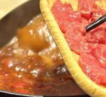 Sliced Beef with Green and Red Peppers