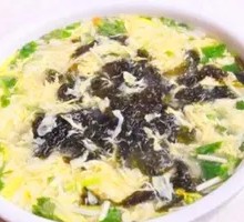 Seaweed and Egg Soup