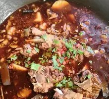 Goat Spine Hot Pot