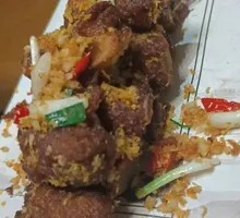 Fried Lamb Ribs