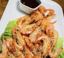 Steamed Freshwater Shrimp