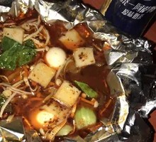 Beef Slices with Clams Noodles