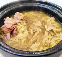 Pork Spare Ribs with Pickled Cabbage
