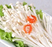 Enoki Mushroom Sweet Potato Noodles