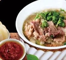 Lamb Soup with Flatbread