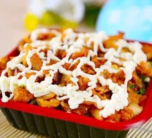 Grilled Meat Salad Rice Bowl