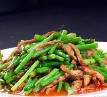 Garlic Shoots and Pork Rice Bowl