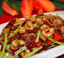 Stir-Fried Squid Rings