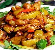 Braised Eggplant with Meat