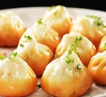 Thumb-shaped Pan-fried Buns