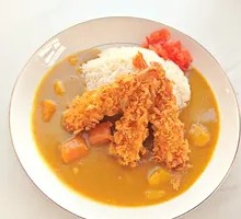 Fried Shrimp Curry Rice