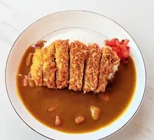 Fried Chicken Cutlet Curry Rice