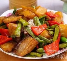 Stewed Potatoes with Green Beans