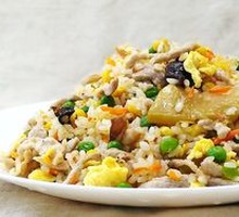 Sliced Pickle and Pork Fried Rice
