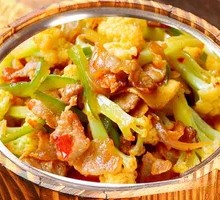 Caihua Hui Guo Rou Wooden Bucket Rice