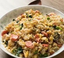 Stir-fried Rice with Ham
