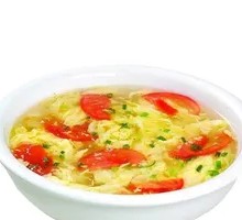 Tomato Egg Drop Soup