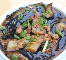 肉片烧茄子