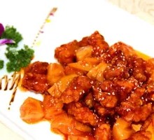 Sweet and Sour Pork with Pineapple