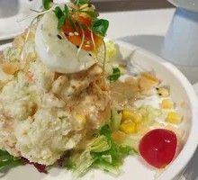 Molten Crispy Potato Salad