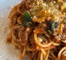 Meat Sauce Italian Potato Pasta with Milk Cheese Gnocchi