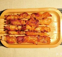 Fried Cheese-Infused Meat Skewers