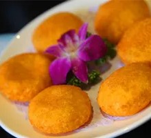 Pumpkin Dumpling Skewers