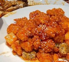 Fresh Fruit Salted Crispy Chicken
