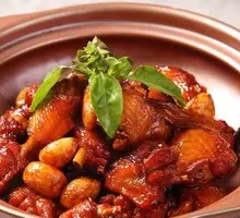 Cantonese Three-Cup Chicken