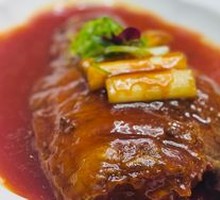 Old-Style Scallion-Braised Flounder