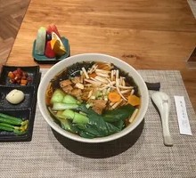 Angelica and Yam Noodles