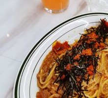 Garlic-Flavored Pollock Roe Spaghetti