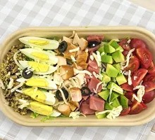 Classic Italian Cobb Chicken Warm Salad