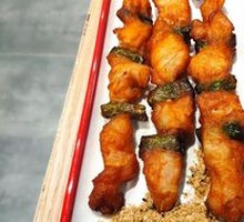 Pepper-flavored Chicken Skewers