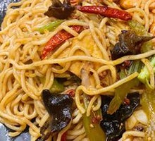 Spicy Sichuan Noodle Skillet