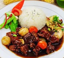 Braised Beef Rice Bowl