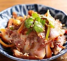Cold-mixed pig's head meat