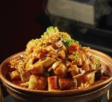 铁板八珍脆皮豆腐