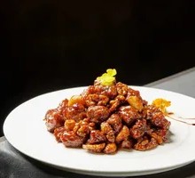 黑蒜子牛肉粒