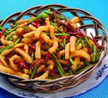 干煸鱿鱼丝